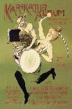 Woman and Pan with Drum-Carsten Ravn-Art Print