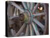 Cart and Cart Wheels in Cappadoccia, Turkey-Darrell Gulin-Stretched Canvas