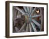 Cart and Cart Wheels in Cappadoccia, Turkey-Darrell Gulin-Framed Photographic Print