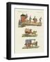 Cart and Way of Travelling in China-null-Framed Giclee Print