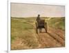 Cart in Katwijk, 1889-Max Liebermann-Framed Giclee Print