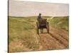 Cart in Katwijk, 1889-Max Liebermann-Stretched Canvas