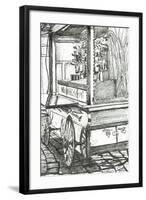 Cart Outside Cheers Bar Boston USA, 2003-Vincent Alexander Booth-Framed Giclee Print