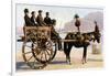 Cart, Palermo, Sicily, C1923-null-Framed Giclee Print