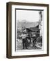 Cart Pulled by Two Oxen in the Basque Country, c. 1900-Ouvrard-Framed Giclee Print