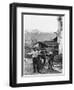 Cart Pulled by Two Oxen in the Basque Country, c. 1900-Ouvrard-Framed Giclee Print