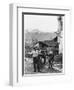 Cart Pulled by Two Oxen in the Basque Country, c. 1900-Ouvrard-Framed Giclee Print