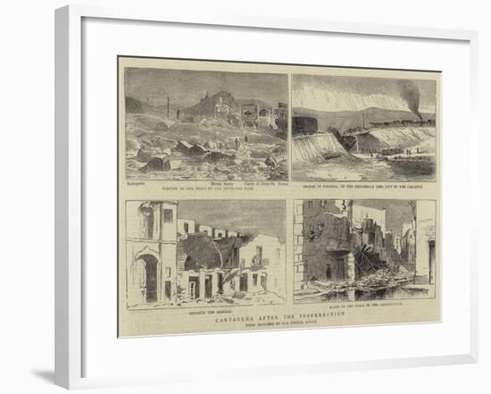 Cartagena after the Insurrection-null-Framed Giclee Print