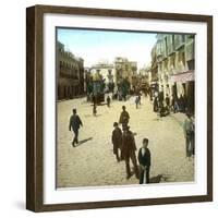 Cartagena (Spain), the Place of Nuns, Circa 1885-1890-Leon, Levy et Fils-Framed Photographic Print