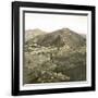 Cartagena (Spain), the View from Fort Atalaya, Circa 1885-1890-Leon, Levy et Fils-Framed Photographic Print