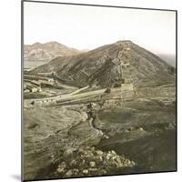 Cartagena (Spain), the View from Fort Atalaya, Circa 1885-1890-Leon, Levy et Fils-Mounted Photographic Print