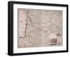 Carte de Guyenne et Gascogne-null-Framed Giclee Print