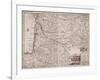 Carte de Guyenne et Gascogne-null-Framed Giclee Print