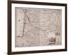 Carte de Guyenne et Gascogne-null-Framed Giclee Print