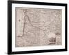 Carte de Guyenne et Gascogne-null-Framed Giclee Print