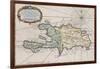 Carte de l'isle de Saint Domingue-null-Framed Giclee Print