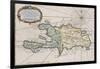 Carte de l'isle de Saint Domingue-null-Framed Giclee Print