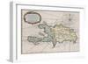 Carte de l'isle de Saint Domingue-null-Framed Giclee Print