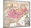 Carte La Nouvelle France 1719-Nicolas De Fer-Mounted Art Print