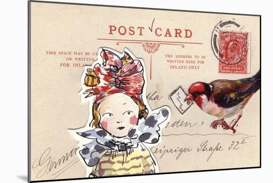 Carte Postal I-Claire Fletcher-Mounted Giclee Print