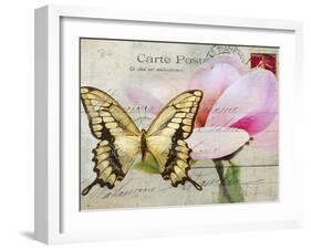 Carte Postale Magnolia I-Amy Melious-Framed Art Print