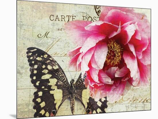 Carte Postale Peony-Amy Melious-Mounted Art Print