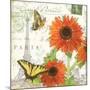 Carte Postale Sunflowers I-Julie Paton-Mounted Art Print