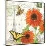 Carte Postale Sunflowers I-Julie Paton-Mounted Art Print