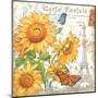 Carte Postale Sunflowers II-Julie Paton-Mounted Art Print