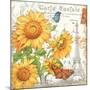 Carte Postale Sunflowers II-Julie Paton-Mounted Art Print