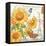 Carte Postale Sunflowers II-Julie Paton-Framed Stretched Canvas