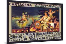 Cartegena Temporado de Verano-Frederick Burr Opper-Mounted Art Print