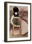 Cartel De Los Cigarrillos Paris Son Los Mejores, 1901-Ramon Casas-Framed Premium Giclee Print