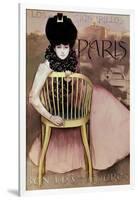 Cartel De Los Cigarrillos Paris Son Los Mejores, 1901-Ramon Casas-Framed Giclee Print