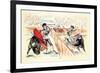 Cartel de Toros Sin Texto de Plaza Partida-Jerome Rogen-Framed Premium Giclee Print