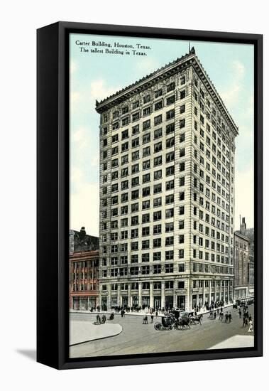 Carter Building, Houston-null-Framed Stretched Canvas