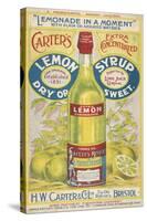 Carter's Lemon Syrup - Lemonade in a Moment-null-Stretched Canvas