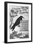 Carter's Little Liver Pills Advertisement Depicting a Crow-null-Framed Giclee Print