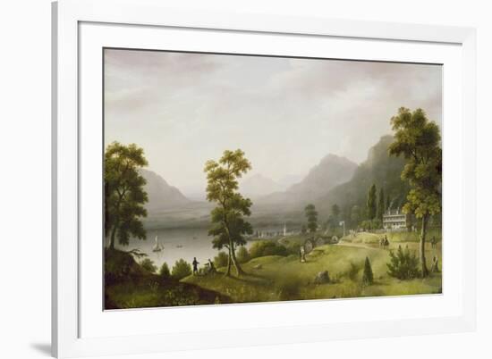 Carter's Tavern at the Head of Lake George, 1817-18-Francis Guy-Framed Premium Giclee Print