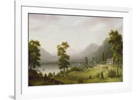 Carter's Tavern at the Head of Lake George, 1817-18-Francis Guy-Framed Premium Giclee Print