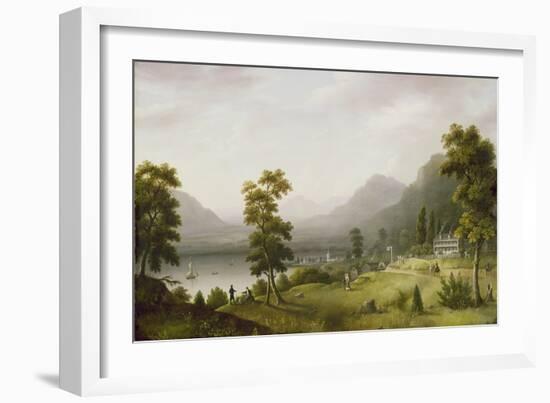 Carter's Tavern at the Head of Lake George, 1817-18-Francis Guy-Framed Giclee Print