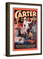 Carter the Great: Secrets of the Sphinx-null-Framed Art Print