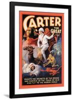 Carter the Great: Secrets of the Sphinx-null-Framed Art Print