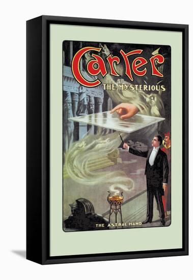 Carter the Mysterious-null-Framed Stretched Canvas