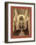 Carthage, the Interior of the Cathedral, Algiers-Etienne & Louis Antonin Neurdein-Framed Giclee Print
