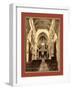 Carthage, the Interior of the Cathedral, Algiers-Etienne & Louis Antonin Neurdein-Framed Giclee Print