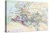 Carthagian Colonies and Area of Influence in the Mediterranean-null-Stretched Canvas