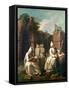 Carthusian Monks in Meditation-Etienne Jeaurat-Framed Stretched Canvas
