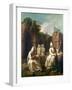 Carthusian Monks in Meditation-Etienne Jeaurat-Framed Giclee Print