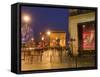 Cartier Store, Champs Elysees, and Arc De Triomphe, Paris, France, Europe-Marco Cristofori-Framed Stretched Canvas